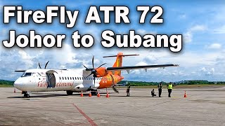 FireFly ATR 72 Johor to Subang [upl. by Aerised]