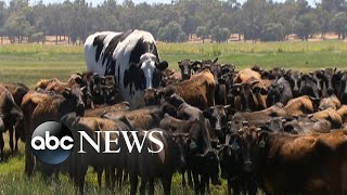 Massive cow too big for slaughterhouse [upl. by May]