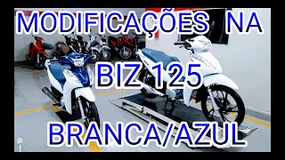 DEIXAMOS A BIZ 125 2022 TODA BRANCA [upl. by Suirtemed]