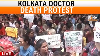 LIVE  West Bengal Protest  Kolkata Nurses Protest for Justice After PGT Doctors Death  News9 [upl. by Elag]