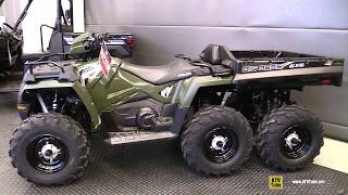 2020 Polaris Sportsman 570 SP 6x6 Big Boss Utility ATV  Walkaround [upl. by Enelahs]