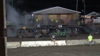 2022 Otsego County Fair Thursday Night Demo Derby Heat 5 Team Vans [upl. by Mcadams471]