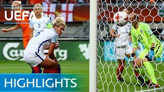 Womens EURO highlights Netherlands 30 England [upl. by Stout957]