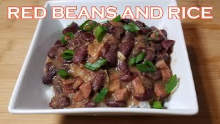 Crockpot Red Beans and Rice [upl. by Odlanor]