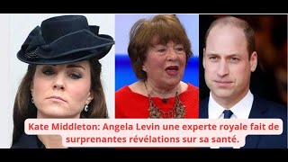 Kate Middleton Angela Levin une quotexperte Royalequot fait de surprenantes révélations sur sa santé [upl. by Annaek]