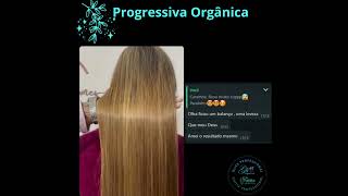 Feedback da progressiva orgânica glissprofessional hair catitaprofessional cabelo [upl. by Neely]