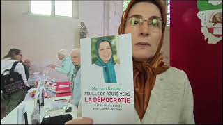 Salon du livre de Hermes 2024  les confidences de Massoumeh Raouf [upl. by Gitlow]