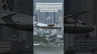 The Oldest Flying Fokker in the world ProbablyFarewell amp Happy Retirement Old Lady PAF259 shorts [upl. by Eckardt]