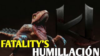 RIPTOR  FATALITYS Y HUMILLACIÓN  killer instinct snes [upl. by Schofield]