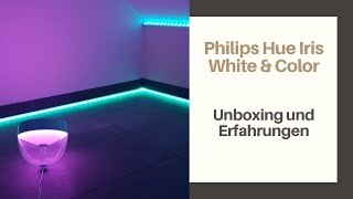 Philips Hue Iris White amp Color Ambiance im Test  heller bunter und eine ausgereifte Steuerung [upl. by Oisor]