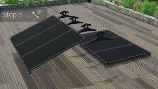 Austin BBQ Gazebo 18x24m Black Gazebo Kit  Assembly Video by Palram Canopia [upl. by Stefa844]