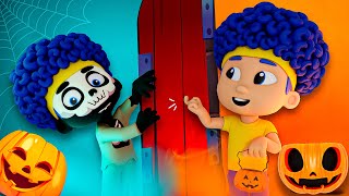 Trick or Treat Halloween Story with New Heroes  D Billions Kids Songs [upl. by Netsuj]