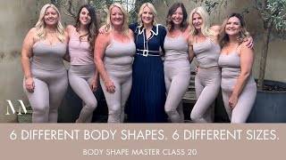 Body Shape Masterclass 20  How to Dress for Your Body Shape  Dressing Six Women [upl. by Mojgan]