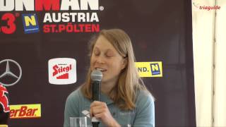 IRONMAN 703 St Pölten 2015  Kristin Möller PreRace [upl. by Eralc]