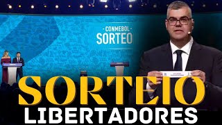 LIBERTADORES 2024  Definição da FASE DE GRUPOS  Os potes e as chaves do SORTEIO [upl. by Natka110]