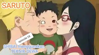 SARUTO episode 28 TEKNIK DEWA boruto next generation [upl. by Peggir152]