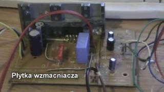 Wzmacniacz 2x11W  TDA7350 [upl. by Hyacinthia]