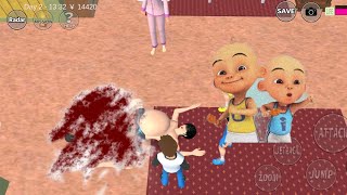 TAIGA MELAHIRKAN DI RUMAH UPIN IPIN 😱SAKURA SCHOOL SIMULATOR [upl. by Orv875]