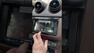 alpine ilx705d installata su ferraricalifornia carplay androidauto autoradio [upl. by Fauch414]