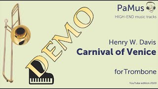 Henry W Davis  Carnival of Venice for trombone and piano [upl. by Hamer]