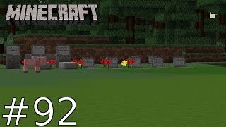 MINECRAFT Jetzt wirds flacher Auch am Friedhof 92 Let´s Play Minecraft YL [upl. by Hungarian]