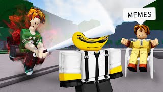 ROBLOX Strongest Battlegrounds Funny Moments Part 3 MEMES 💪 [upl. by Junna]