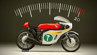 The 6 Cylinder racebike that revved to 20k rpm in the 1960s [upl. by Yorke]