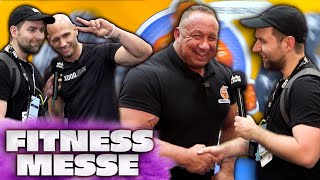 NASS GESCHWITZT zwischen BODYBUILDERN amp ATHLETEN  FIBO 2024 😁 Die FITNESS MESSE in Köln FIBO24 [upl. by Heloise245]