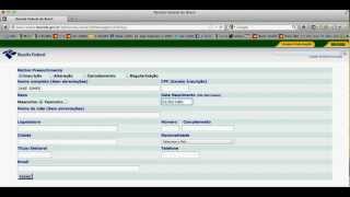 How to Fill Out a CPF Application  Cadastro de Pessoa Física [upl. by Alletniuq]