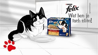 Purina FELIX Sensations Saus Surprise TV Commercial Wekker [upl. by Ayouqes708]