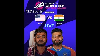 India vs Usa MATCH Live match streaming [upl. by Oiramat]