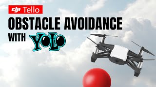 DJI Tello Obstacle Avoidance with YOLOv4 [upl. by Beck311]