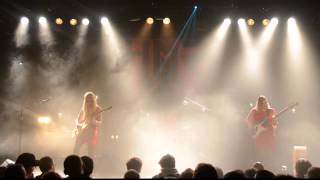 Hedvig Mollestad Trio  La Boule Noire Live [upl. by Yelmene617]