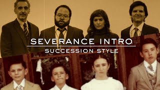 Severance Intro Succession Style [upl. by Adnopoz225]