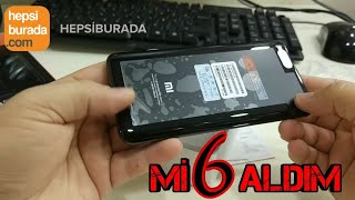 Hepsiburadadan Xiaomi Mi 6 aldım Kutu açılış videosu [upl. by Derry]