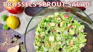 Shaved Brussels Sprout Salad [upl. by Weldon]