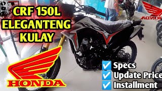 Honda CRF 150L White  Full Specs  Update Price 2023 [upl. by Anytsyrk916]