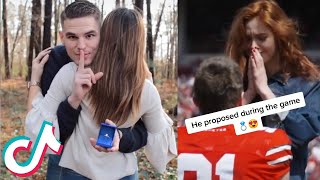 PROPOSAL THAT ARE HEART MELTING on TikTok Try NOT to Cry 😭 Wedding amp Marriage Proposals [upl. by Perpetua]