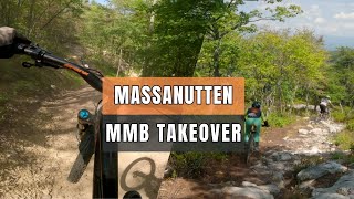 1st Time Massanutten Bike Park  New Friends and Big Progress [upl. by Nirtiac129]