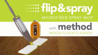 Flip amp Spray Microfiber Spray Mop [upl. by Joao]