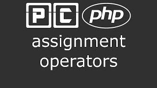 PHP beginners tutorial 10  assignment operators [upl. by Ylloh742]