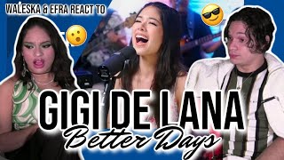 2 MILLION for a reason🤩👌 Waleska amp Efra react to Gigi De Lana quotBetter Daysquot by Dianne Reeves [upl. by Blas948]