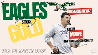 BREAKING NEWS REACTION Philadelphia Eagles STRUCK GOLD w Kellen Moore Hire [upl. by Enelia]