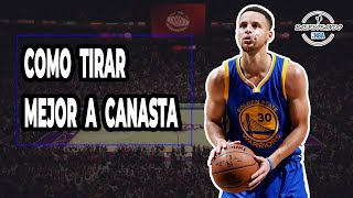 CÓMO TENER UN BUEN TIRO DE MEDIA DISTANCIA EN EL BASQUETBOL  COMO TIRAR A CANASTA  COMO TIRAR [upl. by Brodie]