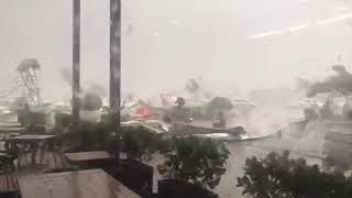 WATCH Breaking News Tornado sweeps through Krugersdorp [upl. by Julis]