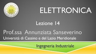 Elettronica Lezione 14 [upl. by Ahsimek]