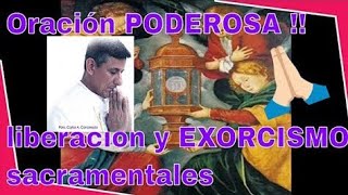 Exorcismo de sal agua y aceite sacramentales Padre Teo [upl. by Aerdua]