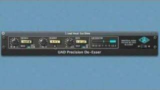 UAD Precision DeEsser PlugIn [upl. by Stralka]