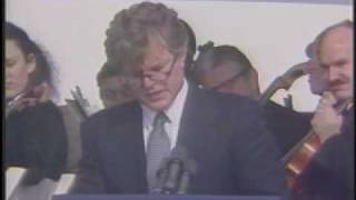 Remarks by Senator Kennedy at the JFK Library Dedication [upl. by Fortunna]