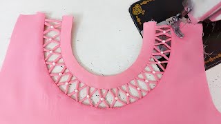 Dori के साथ बनाएं बेहद खूबसूरत Neck डिज़ाइन  Beautiful Neck Design with Dori [upl. by Perl]